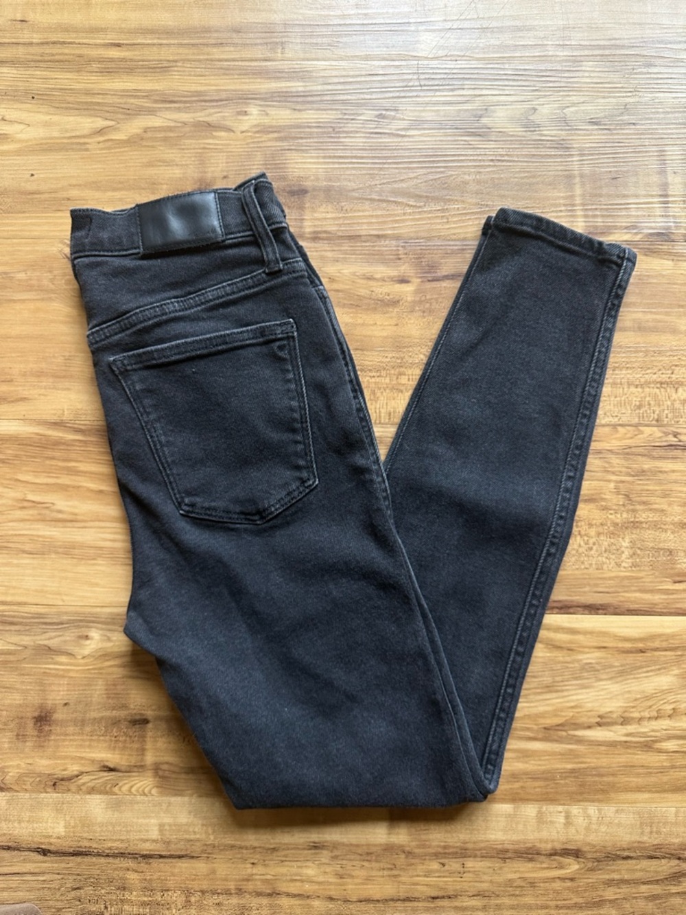 Madewell High Rise Skinny Jeans Women’s 27 Black Denim